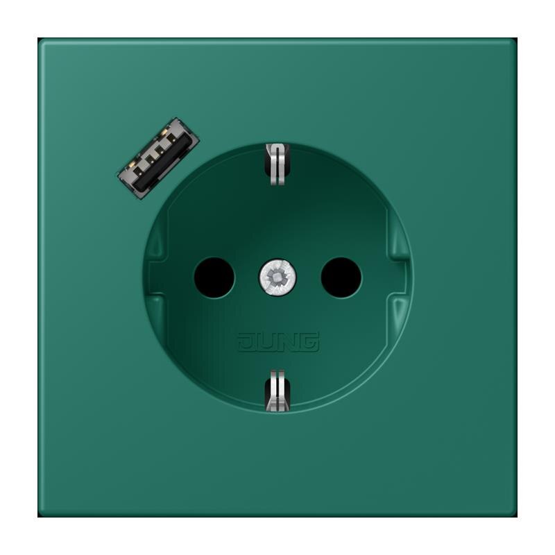 Jung Jung LC1520-18A216 SCHUKO-Steckdose mit USB Typ A LC32040