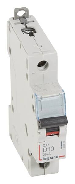 Legrand Legrand 409806 DX3 LS-Schalter D 10A 1-polig 25kA 230/400VAC 1TE