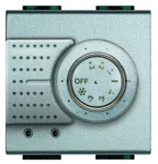 BTicino NT4692 Raumthermostat mit Stellrad 3-40°C Kontroll-LEDs Tech