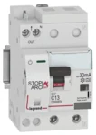Legrand 415966 DX3 AFDD Brandschutz- schalter Fi/LS C13A 1P+NR 10kA 30mA