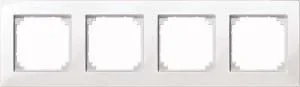 Merten Merten M-PLAN-Rahmen 4 fach pws/gl 515419