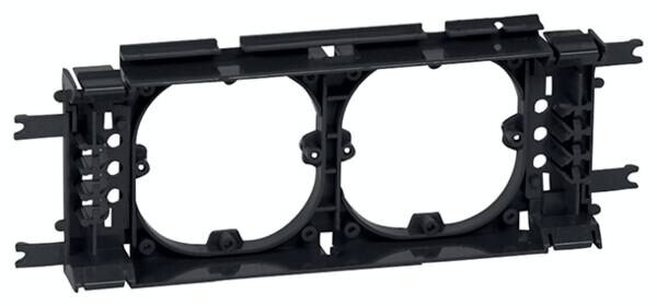 Legrand Legrand 010923 DLPe Schnapprahmen für Schalter 2-fach 85mm