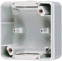 Jung 800 Unterteil f.Schalter/Steckdosen WG600 kpl m.Gewindebuchsen