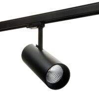 SG LEUCHTEN LED-Schienenstrahler 26W dimmbar TUBE 314479 Konverter 1LED schwarz 3000K weiß schwarz matt