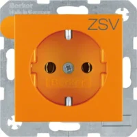 Berker Schuko-Steckdose or Aufdruck ZSV 47431907