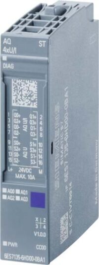 Siemens 6ES7135-6HD00-0BA1 ET200SP analog Ausgangsmodul AQ 4XU/I Standard