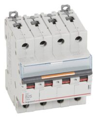 Legrand 409744 DX3 LS-Schalter B 25A 4-polig 25kA 400VAC 4TE
