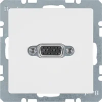 Berker Steckdose VGA polarweiß samt 3315406089