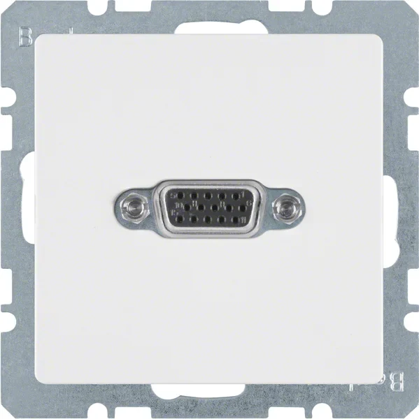 Berker Berker Steckdose VGA polarweiß samt 3315406089