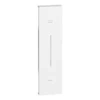 BTicino KW19MH LivingNow 1M Tasten- abdeckung MyHome mit Symbol +/- White