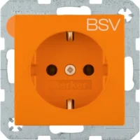 Berker Steckdose Schuko Aufdr BSV, S.1 gl. or 47238917