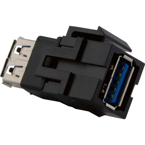 Merten Merten USB-Keystone USB 3.0 schwarz MEG4582-0001