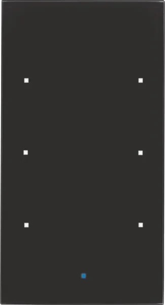 Berker Berker Glas-Sensor 3-fach schwarz 75143835
