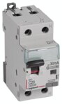 Legrand 411106 DX3 Fi/LS-Schalter C 20A 1P+N 6kA 30mA Typ F 230VAC 2TE