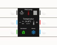 MDT technologies Taster Smart 86 Farbdisplay,rws/glä BE-TAS86.02