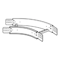 Legrand PFB60045300G Bogen B600mm m.16 Schraubensets