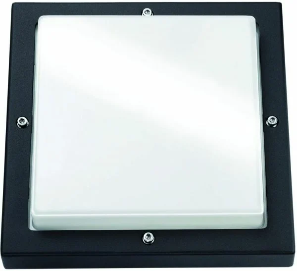 SG Leuchten SG LEUCHTEN LED-Sensorleuchte 19W 3000K BASSO 624194 A+ 1250lm schwarz matt IP65