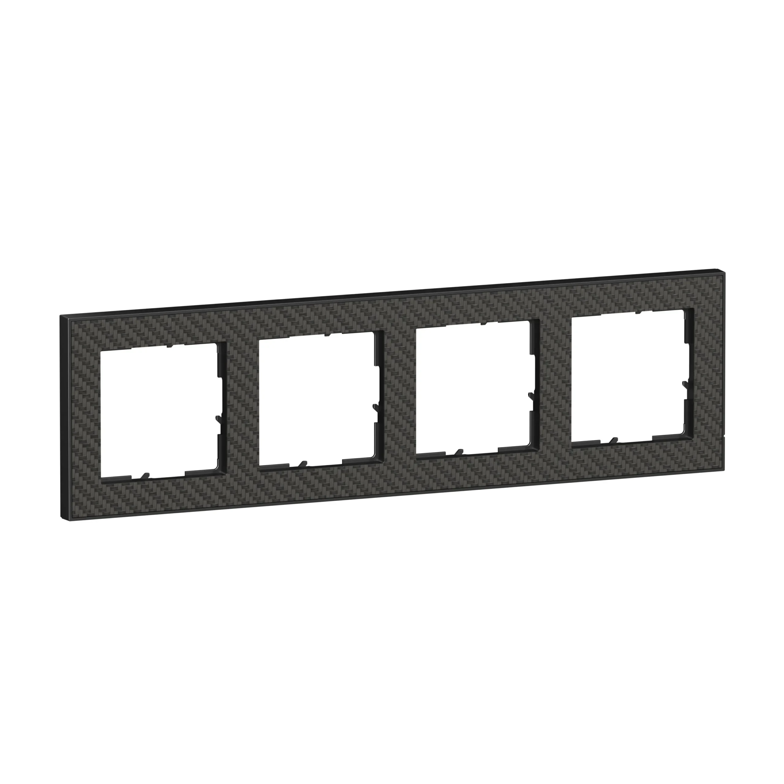 Legrand 765194 SEANO+4-fach Rahmen mit Echtmaterialoberfläche in der