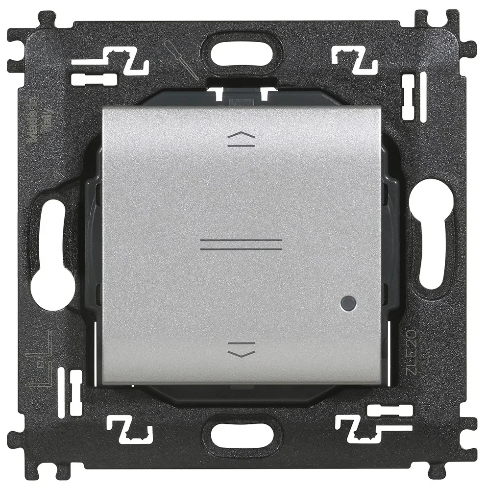Legrand Bticino NT4027CW Drahtloser Wandsender Rollladen LivingLight with Netatmo Tech