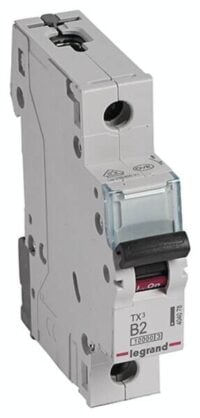 Legrand 404078 TX3 LS-Schalter B 2A 1-polig 10kA 230/400VAC 1TE