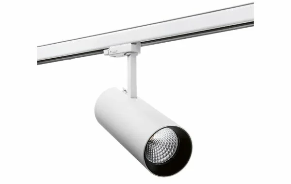 SG LEUCHTEN LED-Schienenstrahler 26W dimmbar TUBE 312476 Konverter 1LED weiß 4000K weiß matt