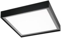 SG LEUCHTEN LED-Anbauleuchte 22W 2700K DISC 606080 1920lm schwarz Konverter