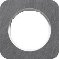 Berker Rahmen 1-fach Schiefer-anthrazit./polws 10112389