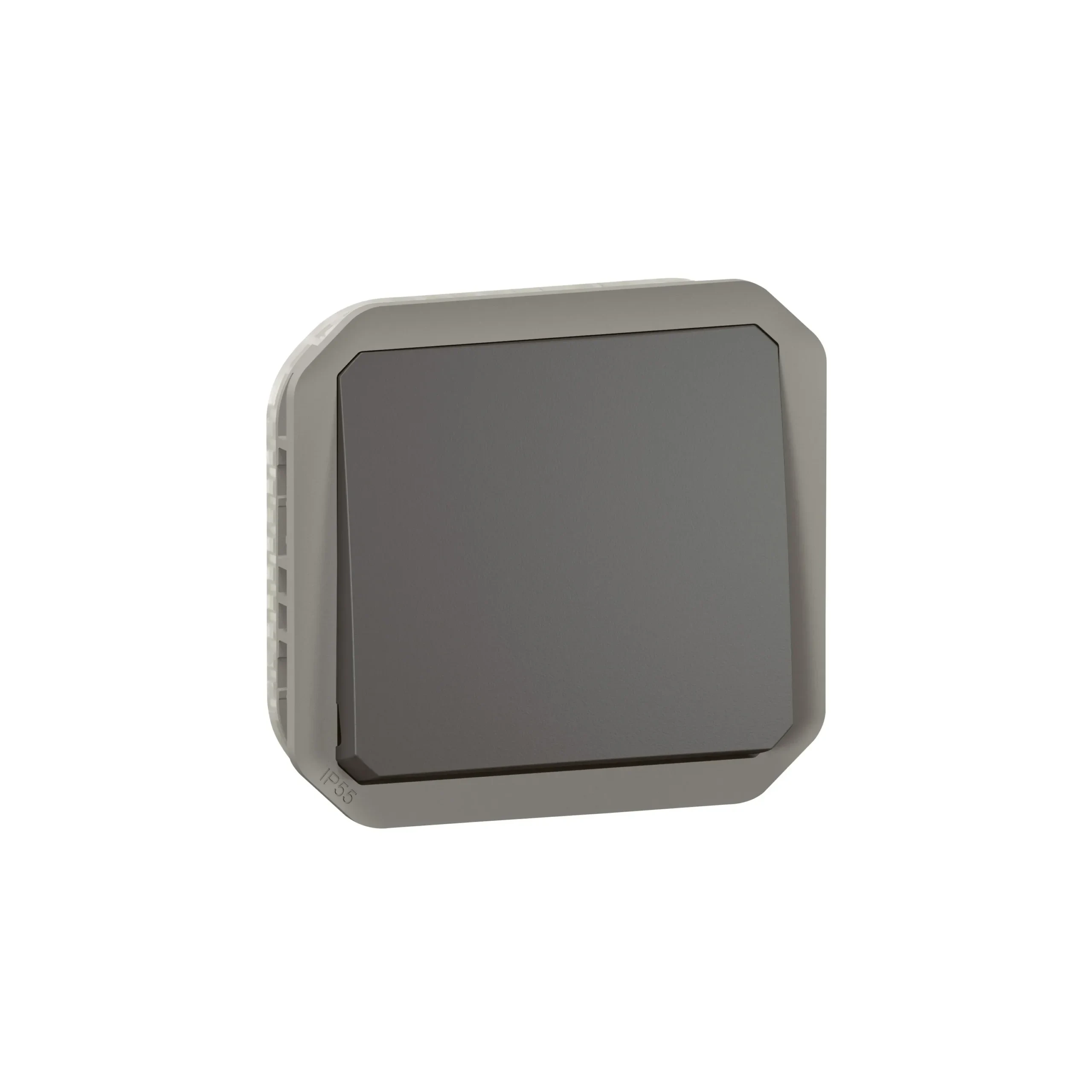 Legrand Legrand 069810L Plexo New Einsatz Taster 10 A Steckklemme(SL) IK 08 Anthrazit
