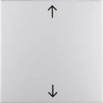 Berker Wippe aluminium matt Symbol Pfeile 16201414