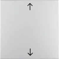 Berker Wippe aluminium matt Symbol Pfeile 16201414