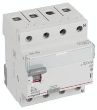Legrand 411786 TX3 Fi-Schalter 63A 4-polig 300mA Typ A 400VAC 4TE