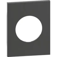 BTicino KG04M3 LivingNow 3M Abdeckung für Schuko Steckdose Black