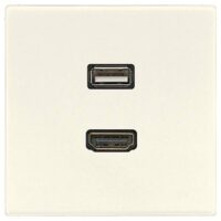 Jung MALS1163 Einsatz HDMI/USB weiß