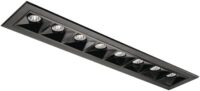 SG LEUCHTEN LED-Einbaustrahler 15W Konverter INSPIRE 212431 8LEDs schwarz 4000K weiß 980lm