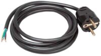 Kopp 140105092 Zuleitung 2m H 05 VVf 3G1qmm schwarz