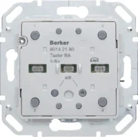 Berker Tastsensor-Modul 2-fach mit BCU KNX 80142180