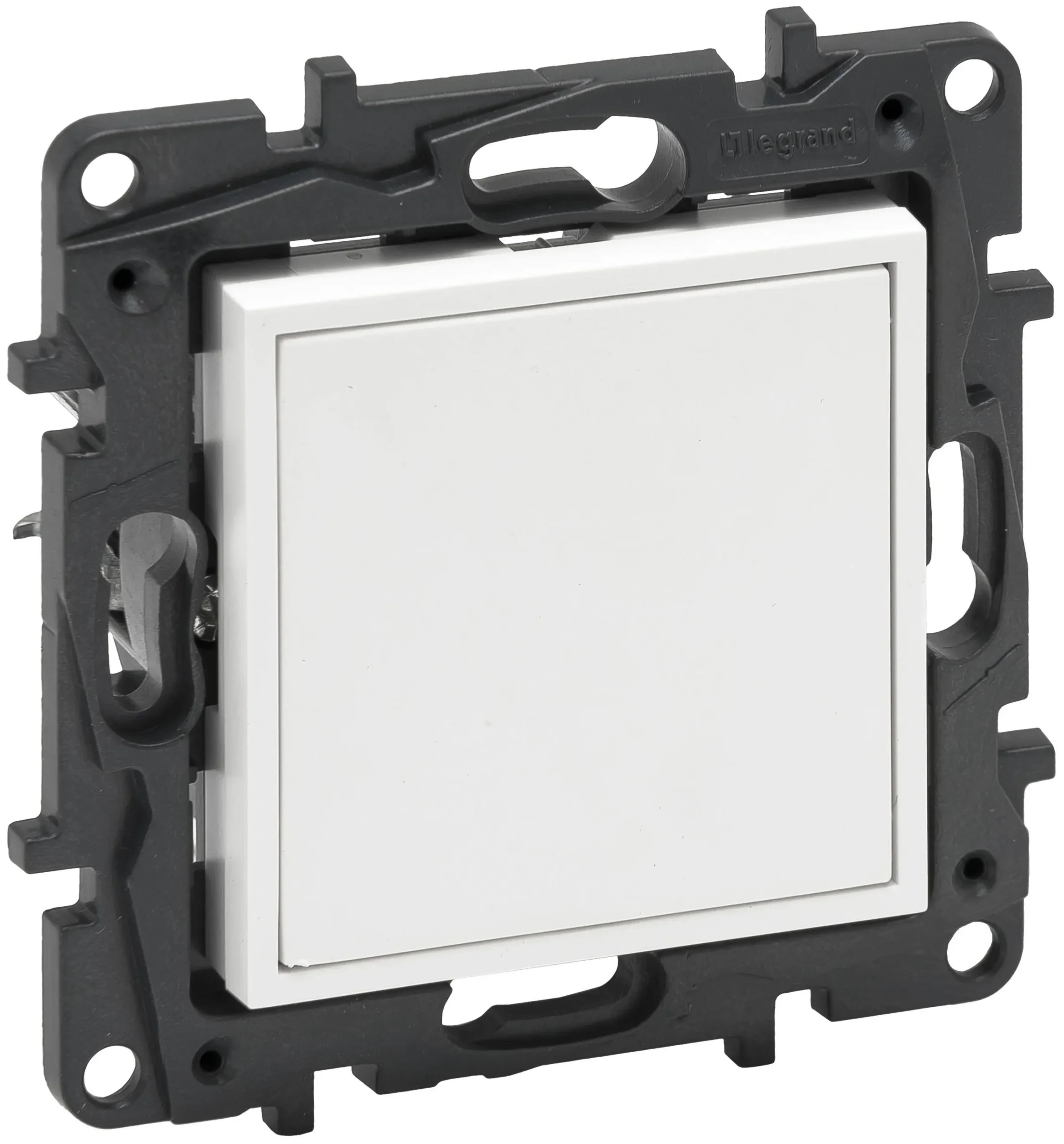 Legrand Legrand 864179 Mosaic Adapter/ Blindabdeckung Niloe Step ultraweiß