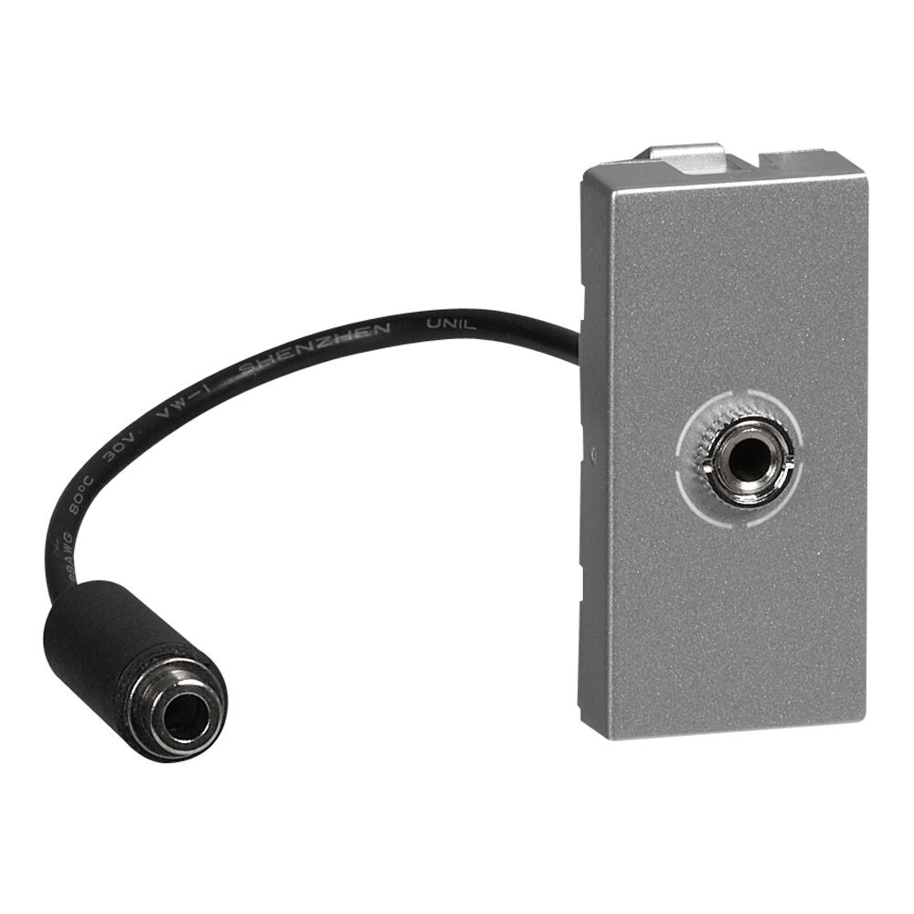 Legrand Legrand 079379 Jack 3,5mm Anschluss- einheit vorverdrahtet Mosaic ultraweiß
