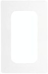 Kopp 342310081 Dekorahmen/Tapetenschutz 2-fach 72x142mm (132x204mm) transparent