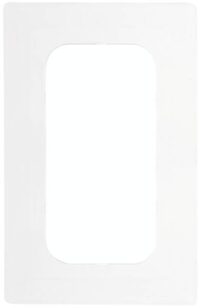 Kopp 342310081 Dekorahmen/Tapetenschutz 2-fach 72x142mm (132x204mm) transparent