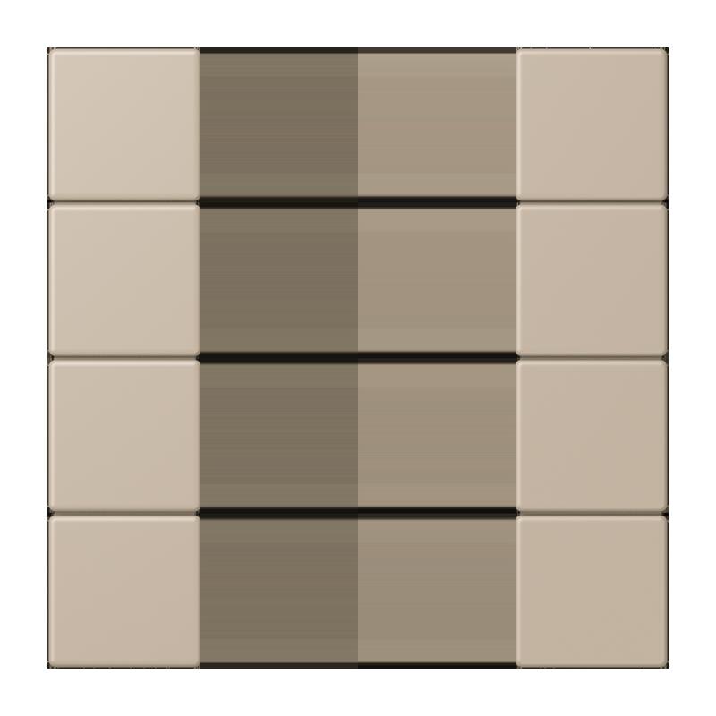 Jung Jung LC504TSA243 Tastensatz komplett 4-fach LC32142