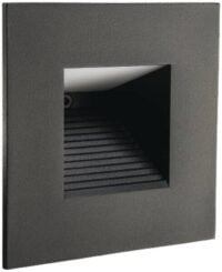 SG LEUCHTEN LED-Orientierungsleuchte 2W CAPELLA 912033 2700K 25lm schwarz Konverter IP20