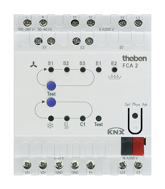 Theben Theben Fan Coil Aktor Grundgerät FCA 2 KNX