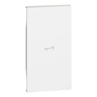 BTicino KW01M2F LivingNow 2M Tasten- abdeckung mit Symbol Schlüssel White