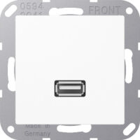 Jung MAA1122WW Einsatz USB Serie A/AS alpinweiß