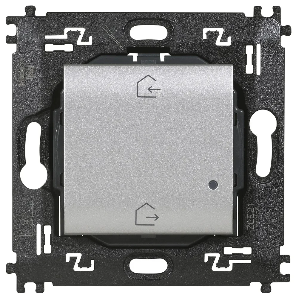 Legrand BTicino NT4570CW Masterswitch Kommen/ Gehen für LivingLight with Netatmo Tech