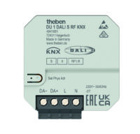 Bild vom Produkt: Theben DU 1 DALI S RF KNX 1f Funk DALI-Aktor UP Data Secure DALI-2 4941681