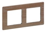 Legrand 754182 Rahmen 2-fach Valena Life Light Wood Thermoplast