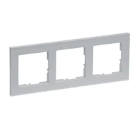 Legrand 765683 SEANO+3-fach Rahmen in der Farbausführung Titanium lackiert