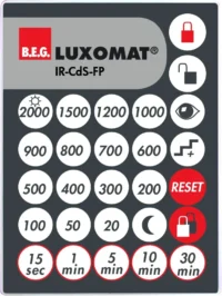 BEG Brück Electronic IR-Fernbedienung IR-CdS-FP